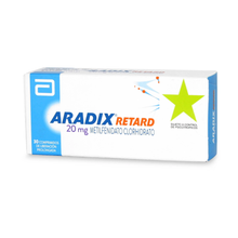 ARADIX RETARD 20MG X 30 COMPRIMIDOS REC LIB PROL