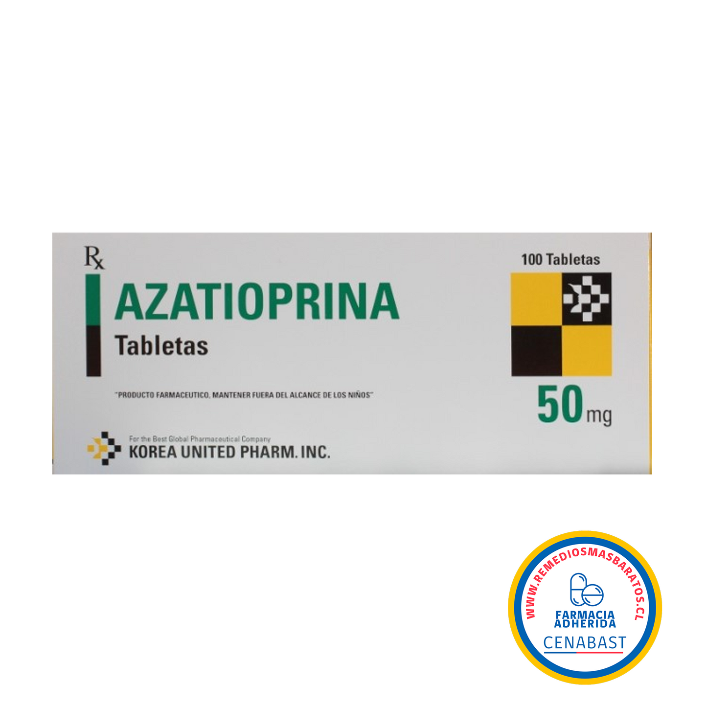 AZATIOPRINA 50 MG X 100 COMPRIMIDOS CENABAST