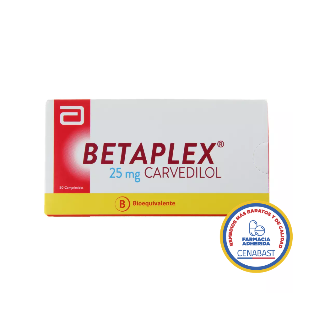 BETAPLEX 25 MG X 30 COMPRIMIDOS CENABAST