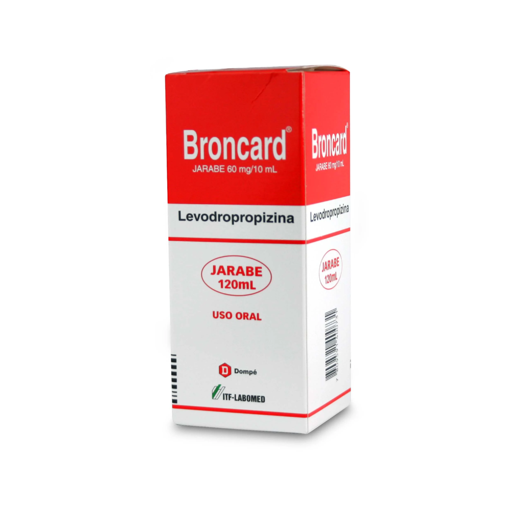 BRONCARD 60MG/10ML X 120ML