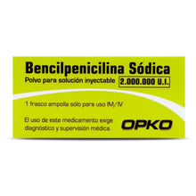 Bencilpenicilina polvo suspensión Inyectable 2.000.000UI