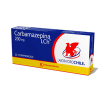 CARBAMAZEPINA COMP 200 MG X 20 COMPRIMIDOS