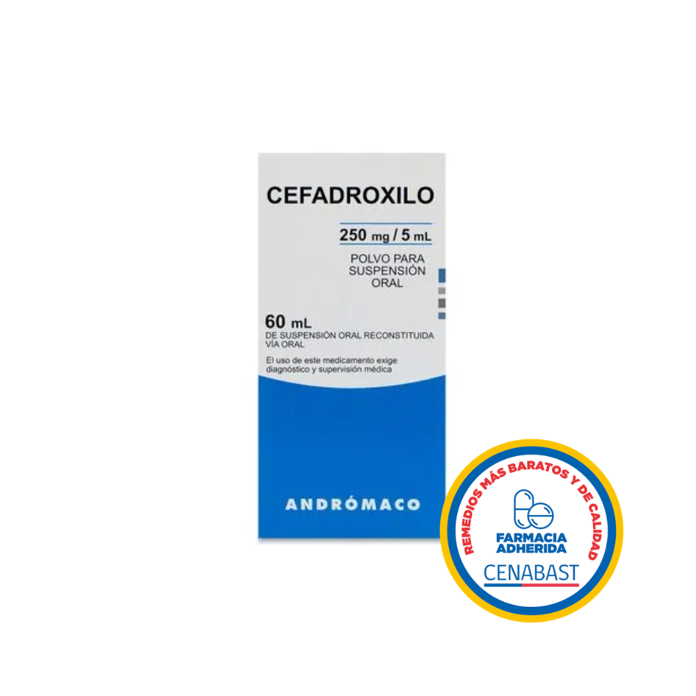 CEFADROXILO 250 MG/5 ML 60ML CENABAST