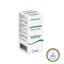 CLARITROMICINA 250MG / 5ML X 60ML