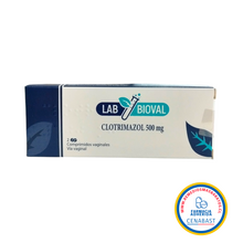 CLOTRIMAZOL 500MG X 2 ÓVULOS VAGINAL