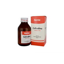Cefradina suspensión Oral 250 mg/5ml
