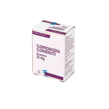 Clorpromazina comprimido 25 mg