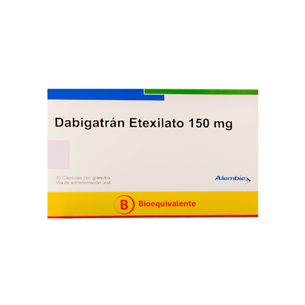 DABIGATRAN ETEXILATO 150MG X 30 COMPRIMIDOS