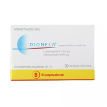 DIONELA 28 COMPRIMIDOS RECUBIERTOS