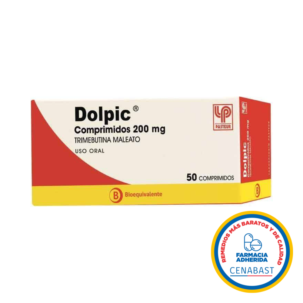 DOLPIC COMP 200 MG X 50 U PST CENABAST