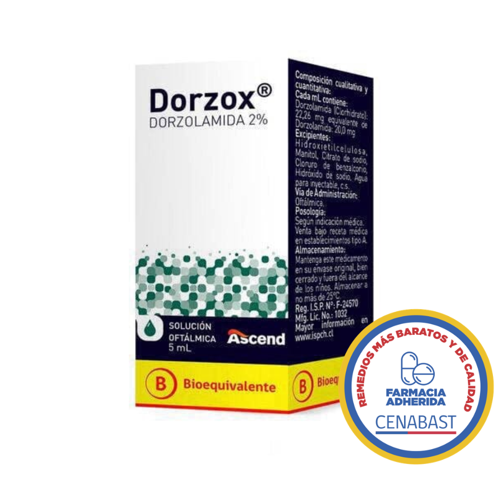 DORZOX 2% CENABAST