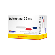 DULOXETINA 30MG 30 CÁPSULAS