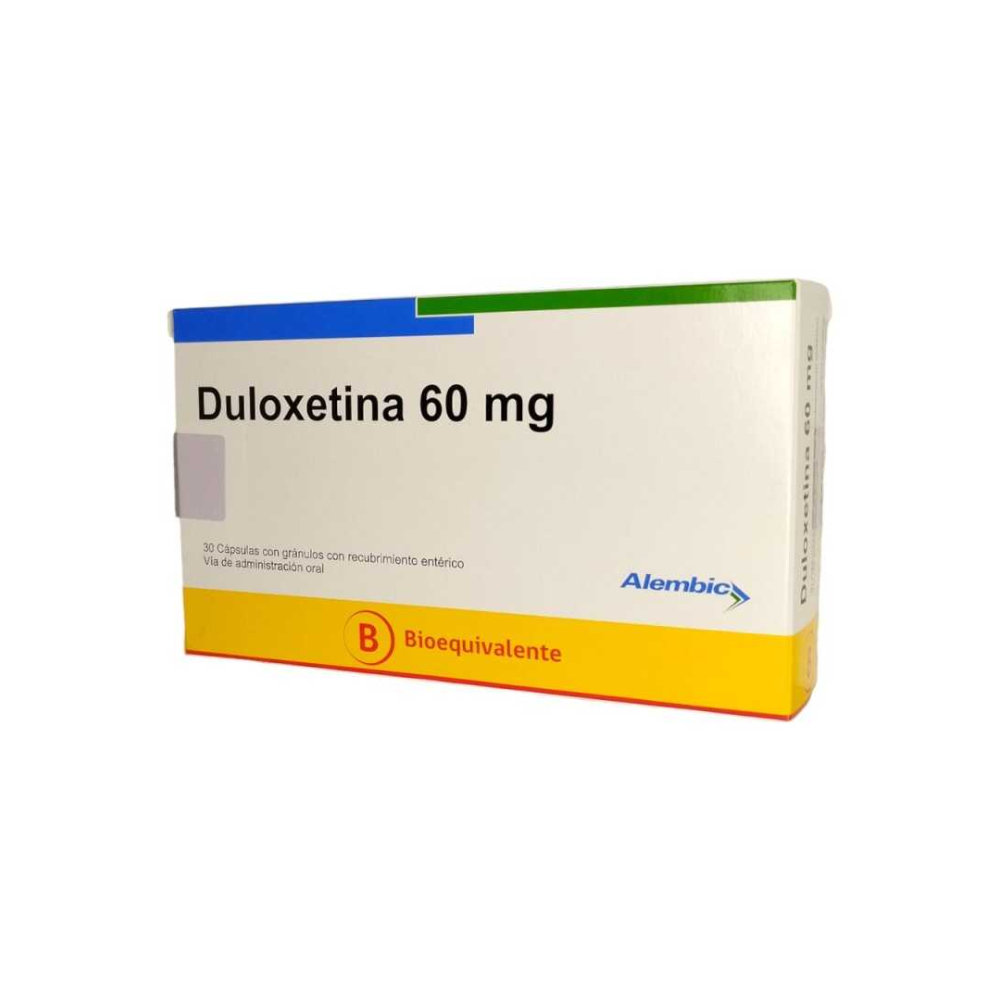 DULOXETINA 60 MG X 30 CAPSULAS