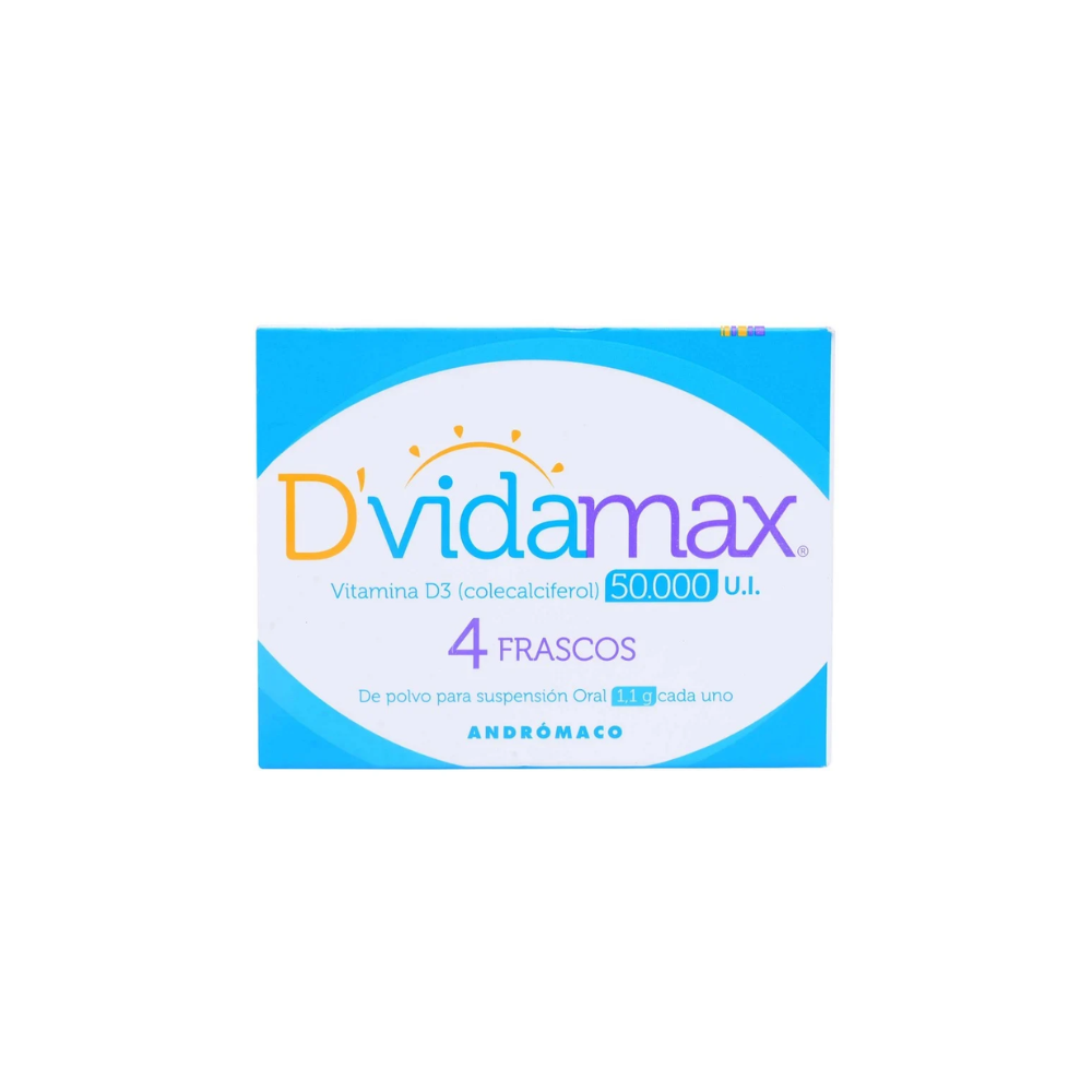 DVIDA MAX 50 000 UI X 4 SOBRES
