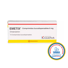 EMITEX 8 MG X 10 COMPRIMIDOS BUCODISPERSABLES CENABAST