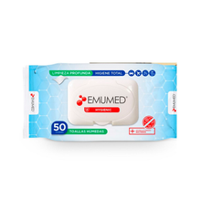 EMUMED TOALLAS HUMEDAS PREMIUM X 50 U