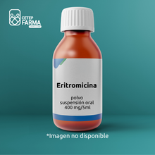 Eritromicina Polvo para suspensión oral 400 mg / 5 ml