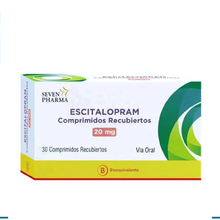 ESCITALOPRAM 20 MG X 30 COMPRIMIDOS SEVEN PHARMA