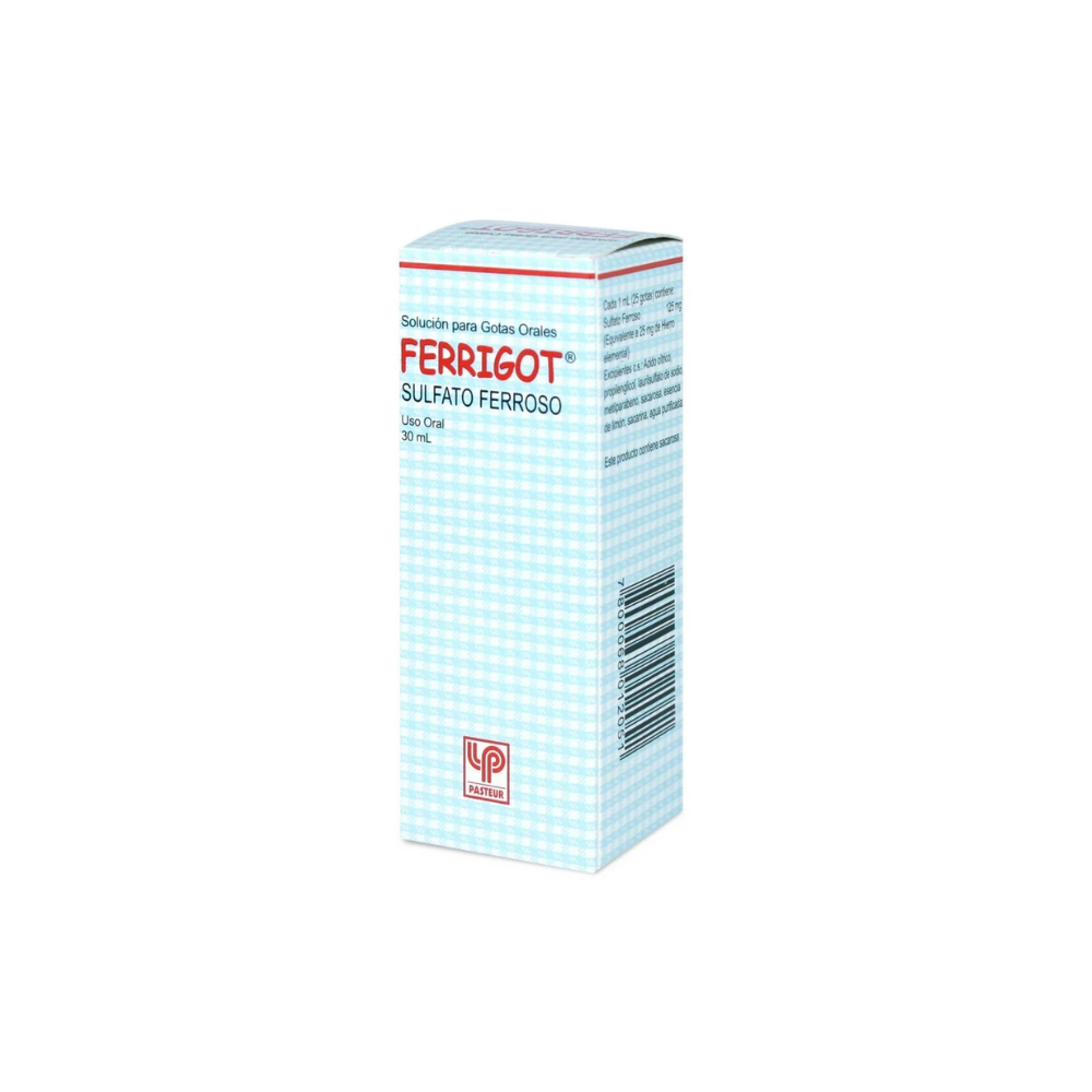 FERRIGOT 125 MG X 30 ML