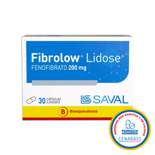 FIBROLOW LIDOSE 200 MG CAJ 30 CP