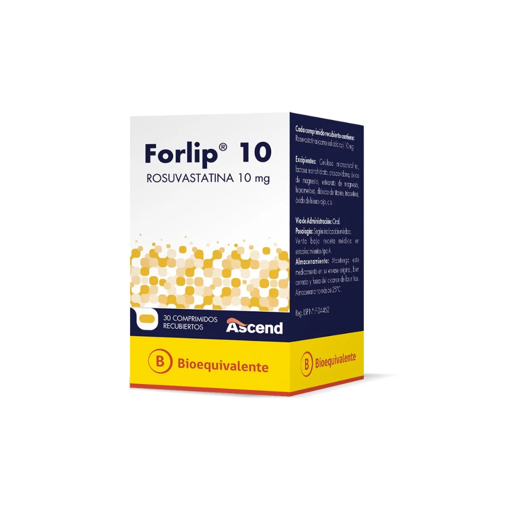 FORLIP 10MG X 30 COMPRIMIDOS