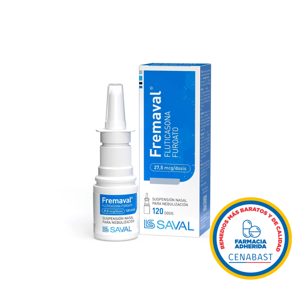 FREMAVAL 27.5 MCG/DOS INH 120 DS CENABAST