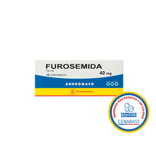 FUROSEMIDA 40 MG X 12 COMPRIMIDOS CENABAST