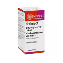 FERINJECT 500 MG / 10 ML SOL.INY. X 10 ML