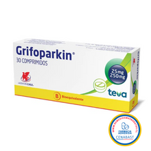 GRIFOPARKIN 250 MG / 25 MG X 30 COMPRIMIDOS