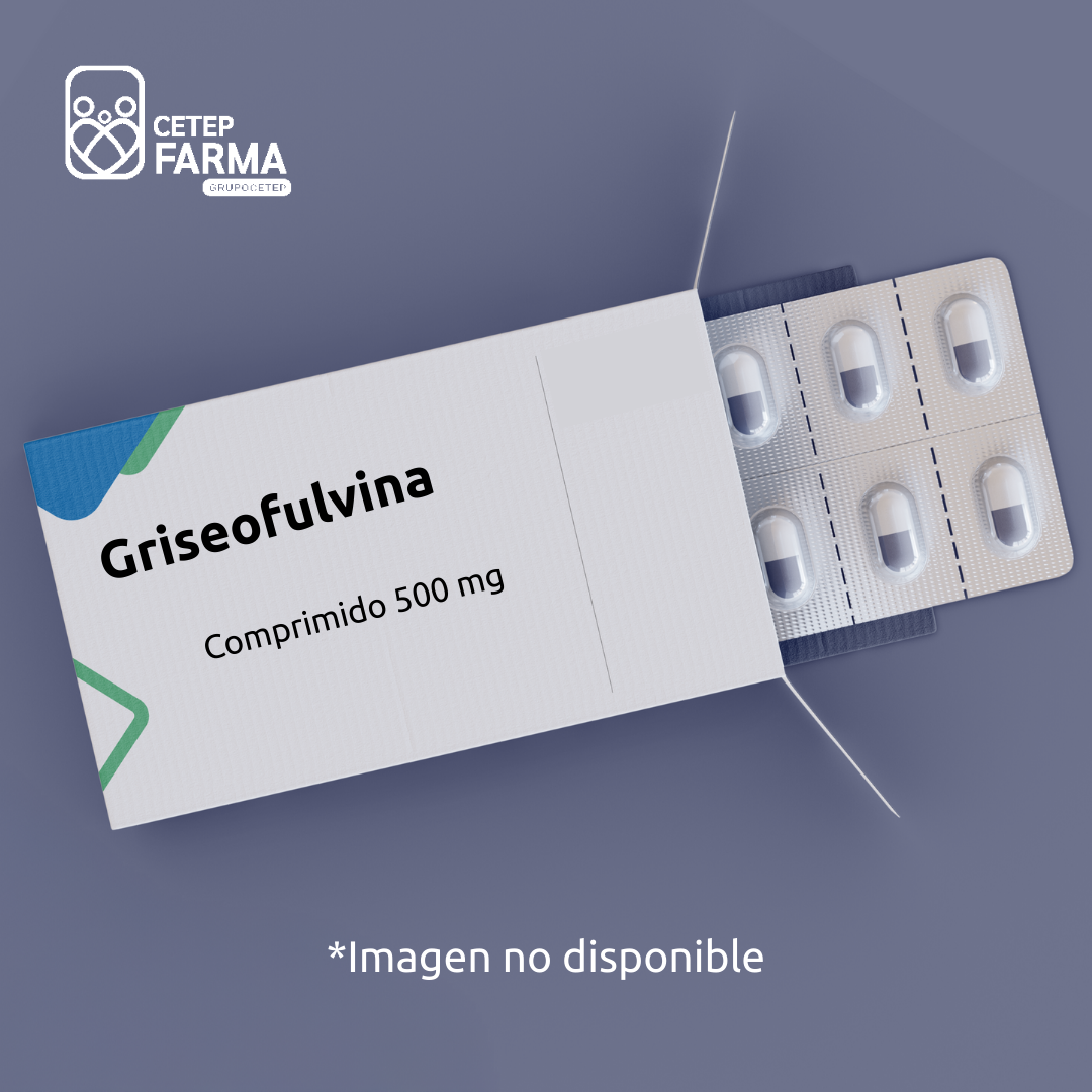 Griseofulvina Comprimido 500 mg