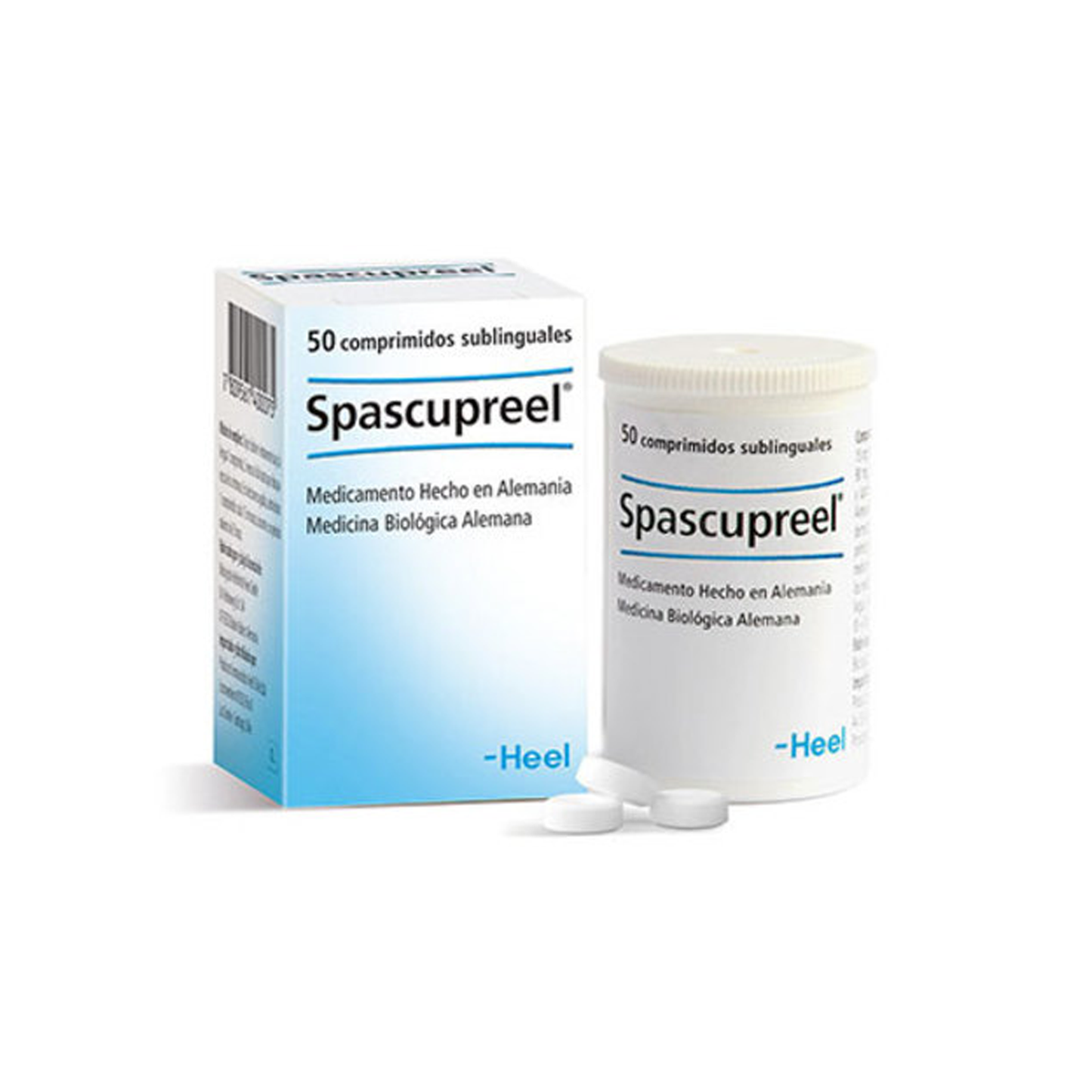 HEEL SPASCUPREEL COMPRIMIDOS SUBLINGUALES 50 HEEL