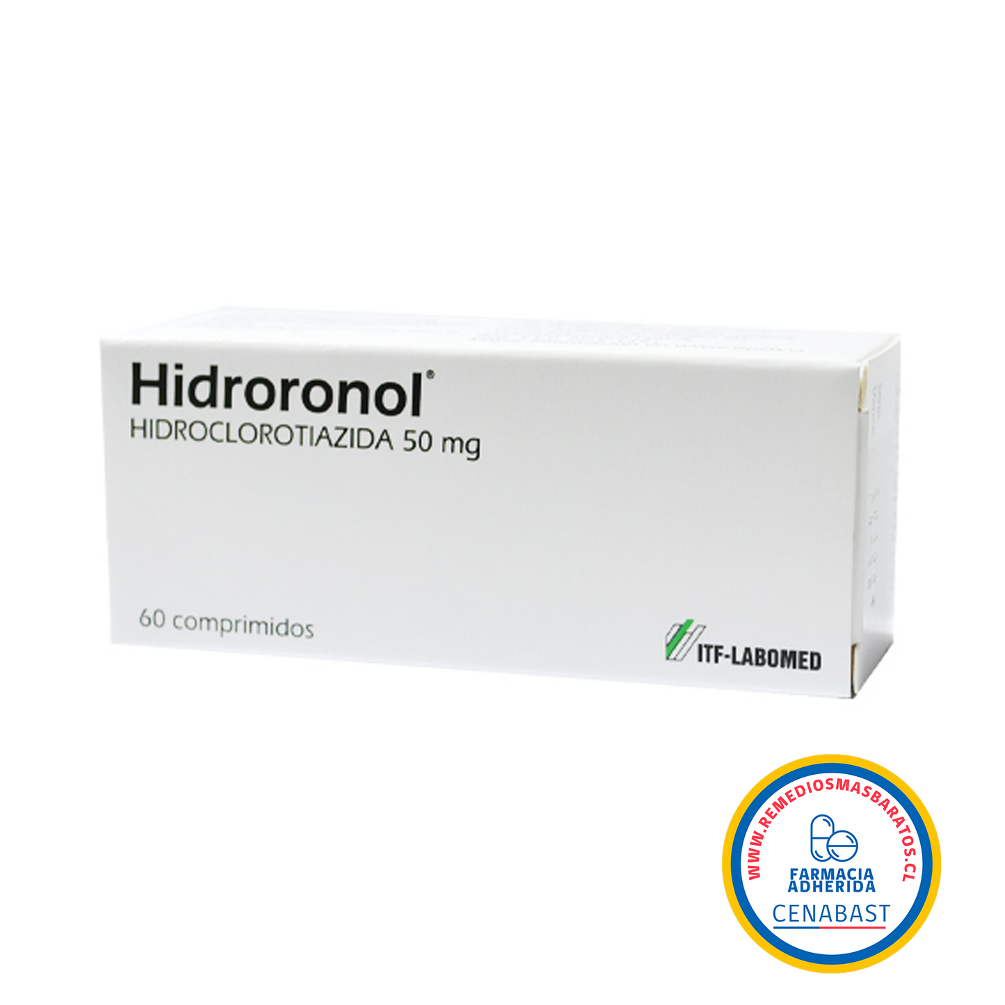 HIDRORONOL 50 MG X 60 COMPRIMIDOS