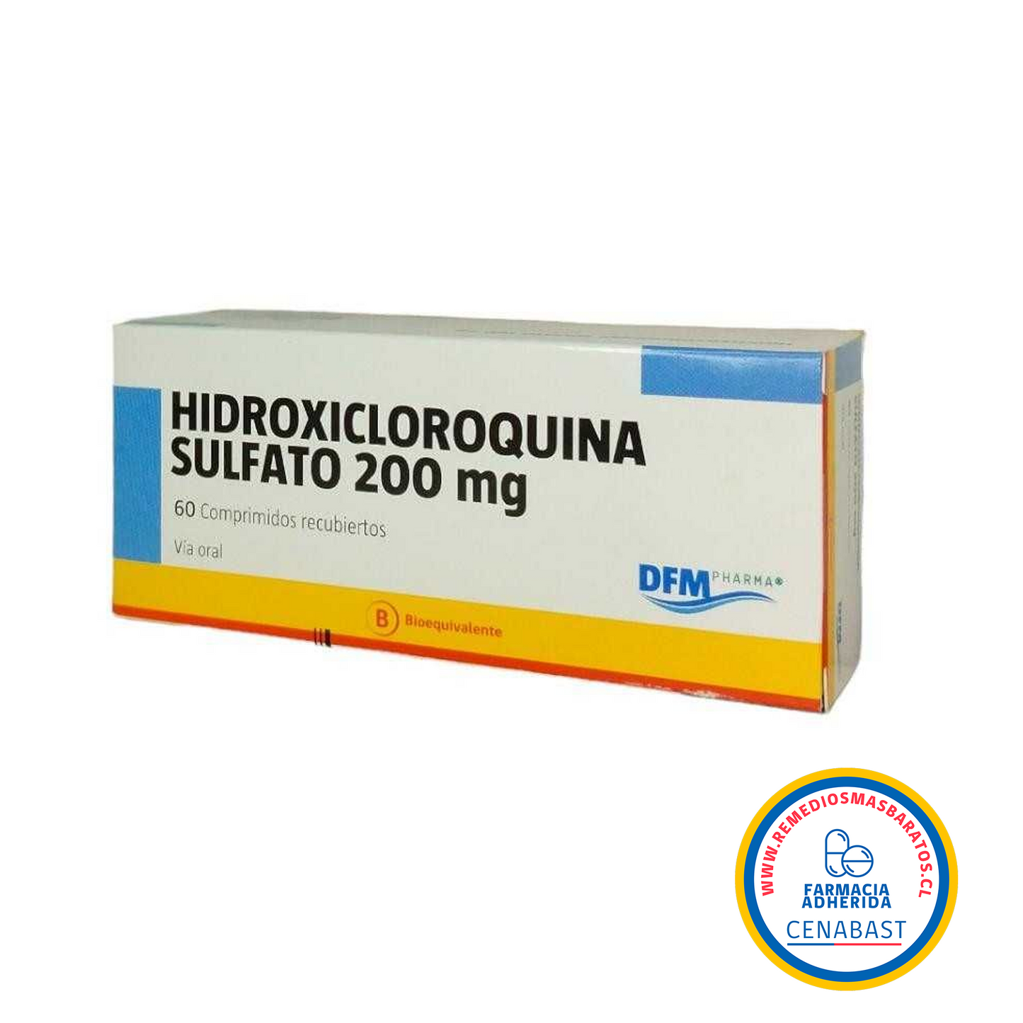 HIDROXICLOROQUINA (SULFATO) 200 MG X 60 COMPRIMIDOS