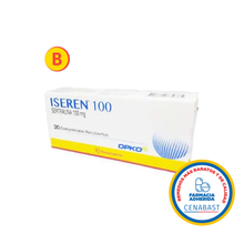 ISEREN 100 MG X 30 COM CENABAST