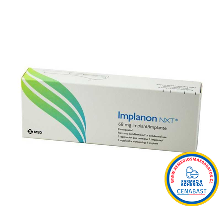 IMPLANON NXT 68 MG X 1 IMPLANTE