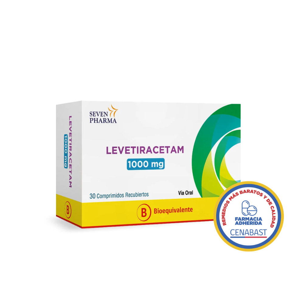 LEVETIRACETAM 1000 MG X 30 COMPRIMIDOS  CENABAST