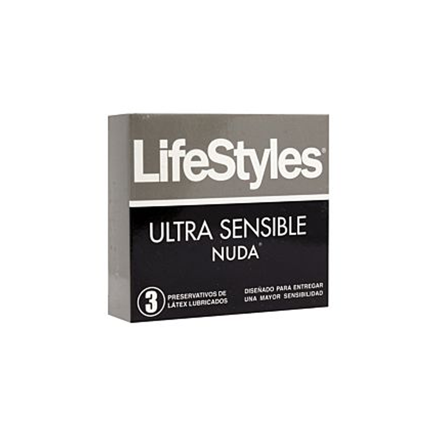 LIFESTYLES NUDA PRESERV. LATEX X 3 U PRATER