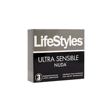 LIFESTYLES NUDA PRESERV. LATEX X 3 U PRATER