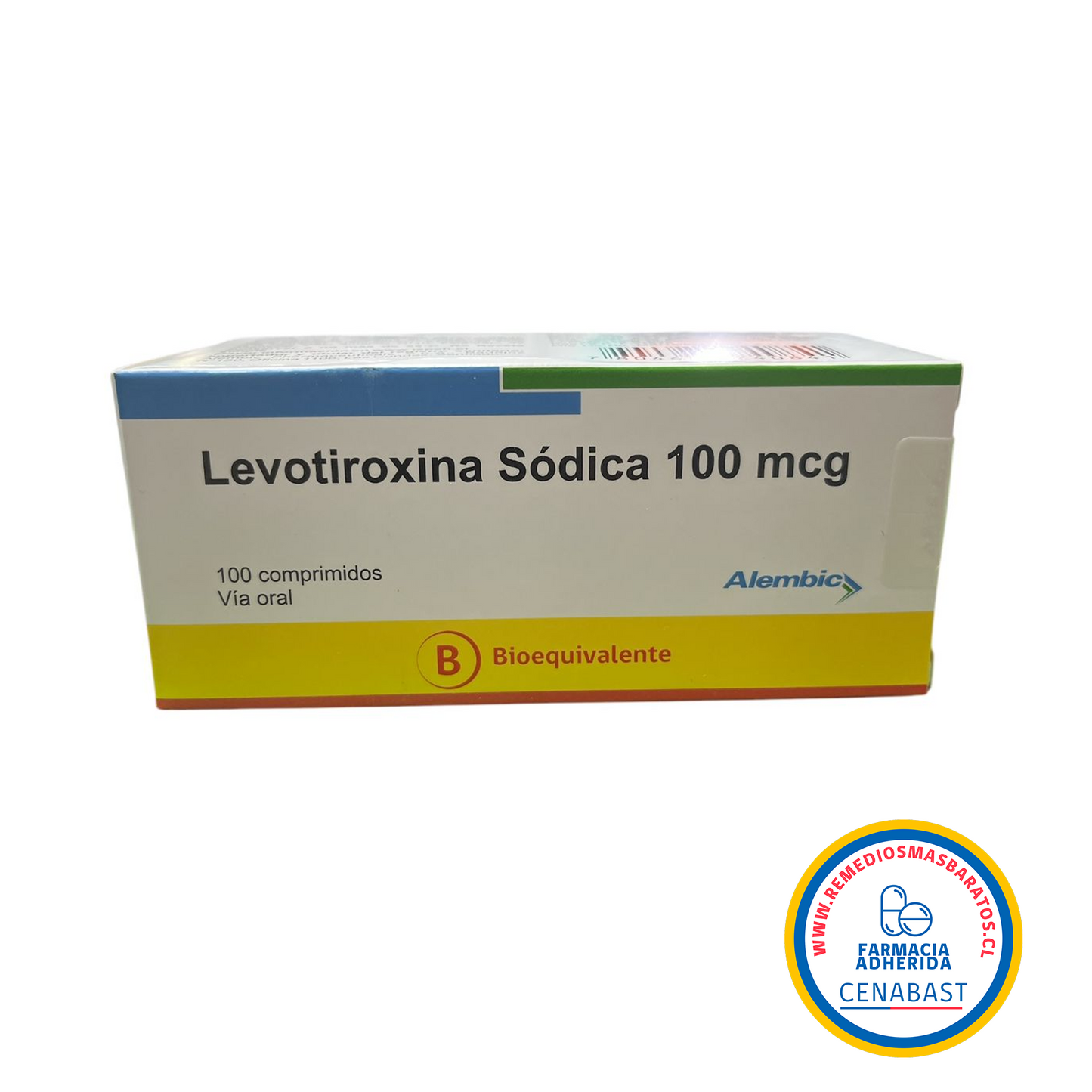 LEVOTIROXINA 50 MCG X 50 COMPRIMIDOS CENABAST