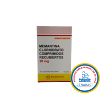 MEMANTINA 20 MG X 30 COM CENABAST