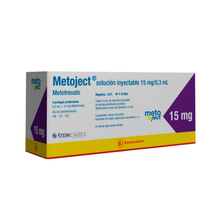 METOJECT® 15 MG/0.3 ML X 4 JERINGAS PRE-LLENADAS