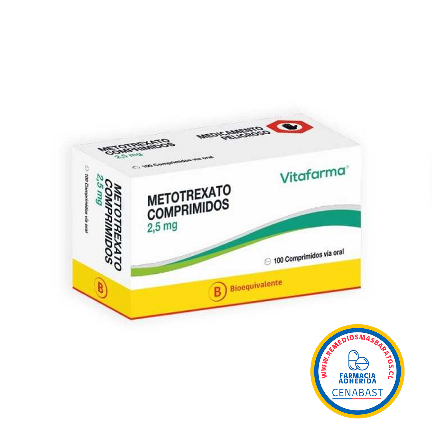 METOTREXATO 2,5 MG X 100 COMPRIMIDOS