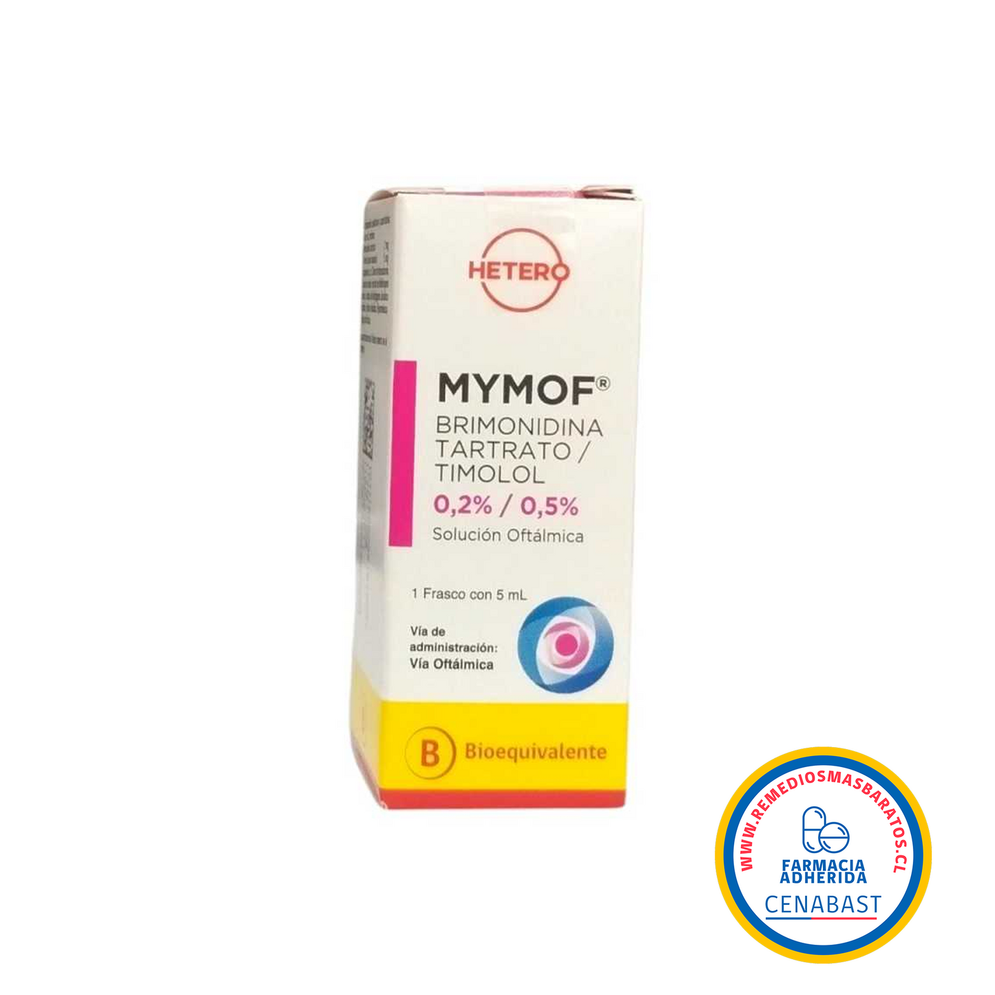 MYMOF 0,2%/0,5% 1 FRASCO CON 5ML