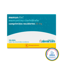 MEMANVITAE 20 MG X 56 COMPRIMIDOS CENABAST