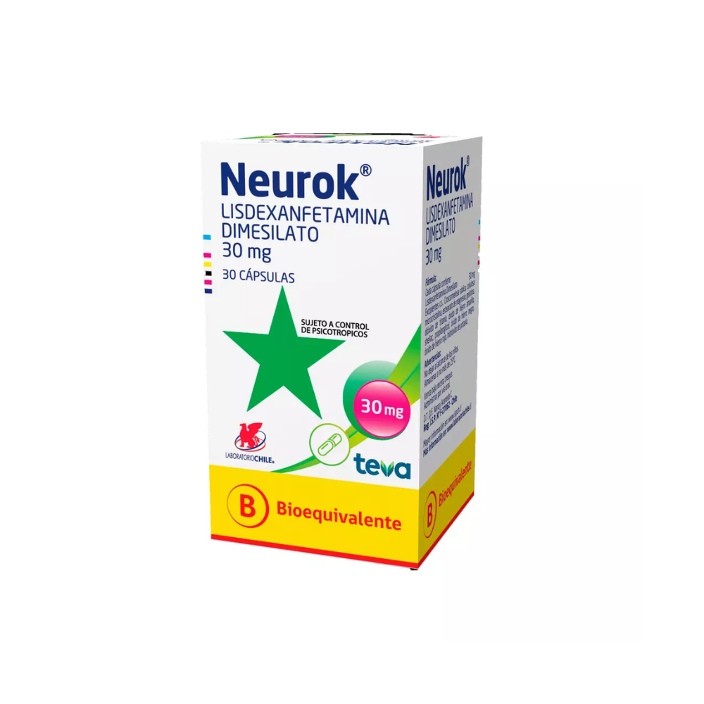 NEUROK 30 MG X 30 CAPSULAS