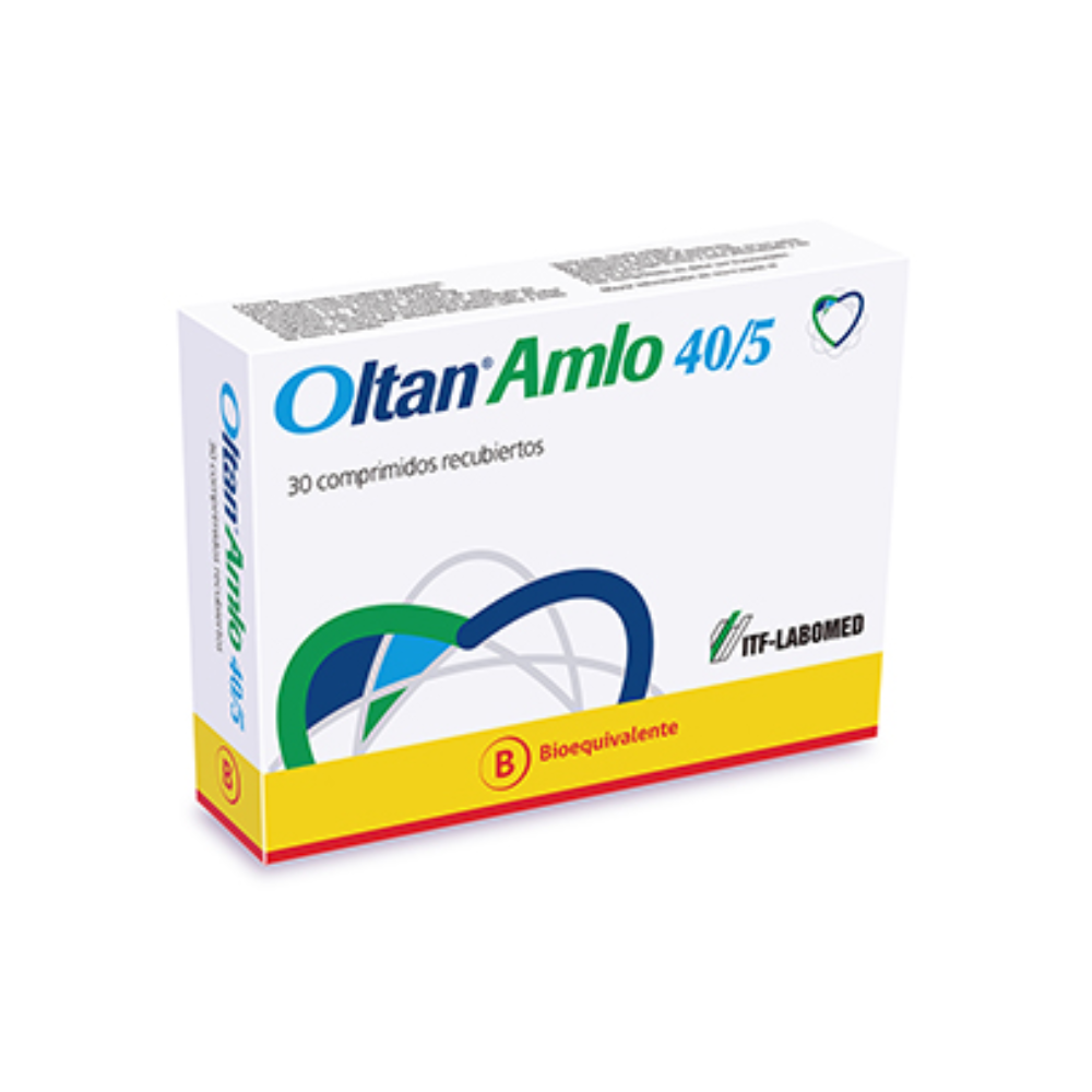 OLTAN AMLO 40/5 MG 30 COM REC