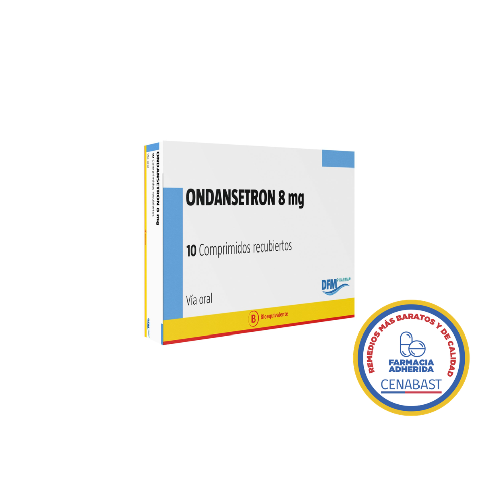 ONDANSETRON 8 MG X 10 COMPRIMIDOS RE CENABAST