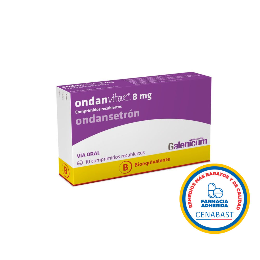 ONDANVITAE COM 8 MG X 10 (BE) CENABAST