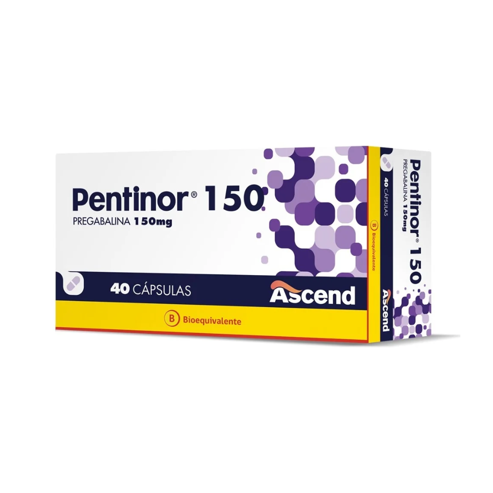 PENTINOR 150 MG X 40 CAPSULAS