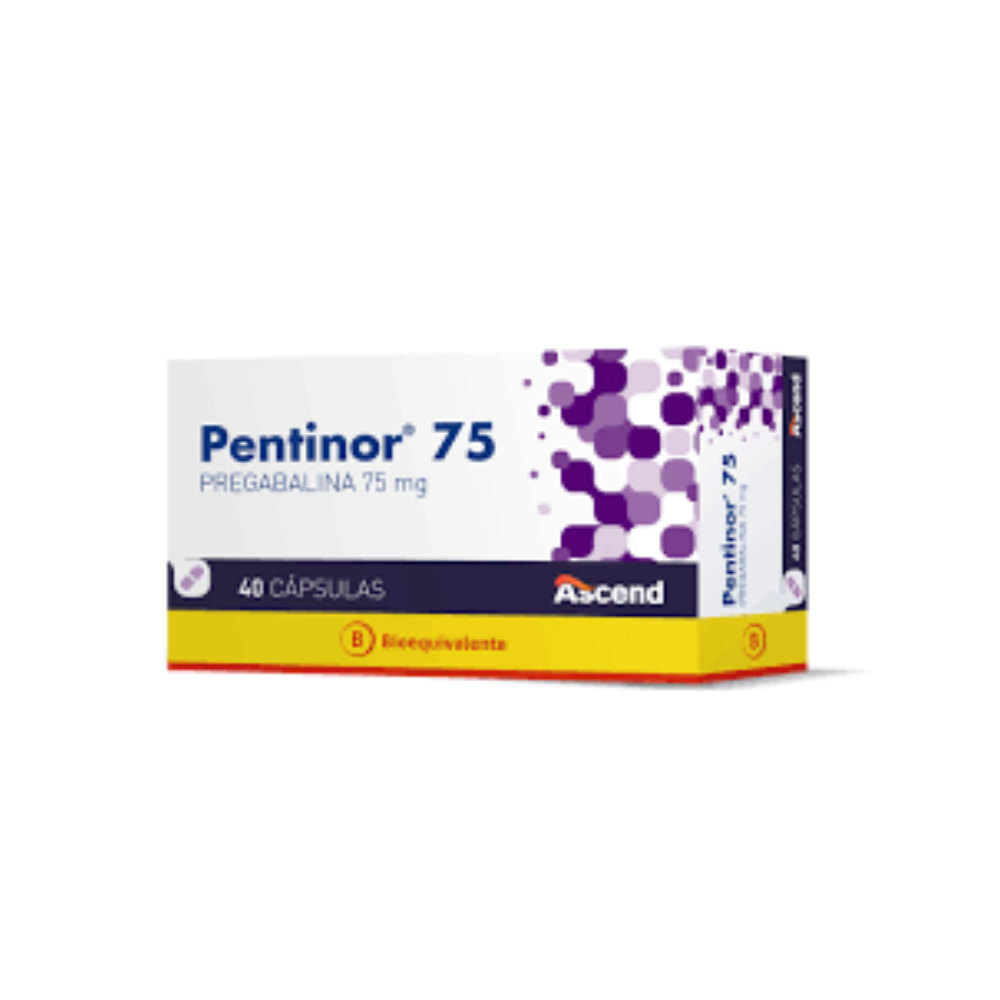 PENTINOR 75MG X 40 CAPSULAS